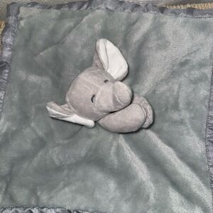 Gray Elephant Plush Blanket